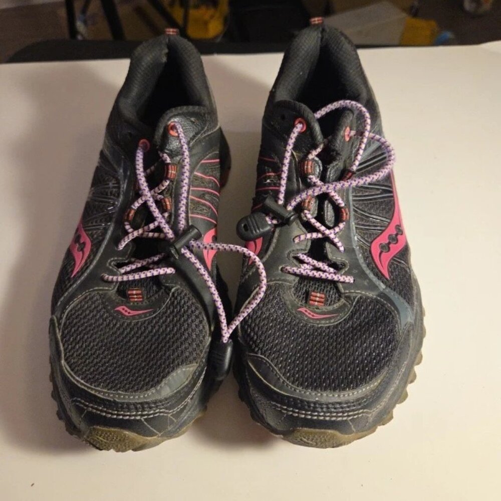 Saucony Womens Excursion TR 7 15170-1 Black Running Shoes Sneakers Size 10